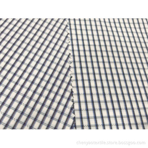 T/C(20%Cotton80%Polyester)High Density  Plaid Fabric